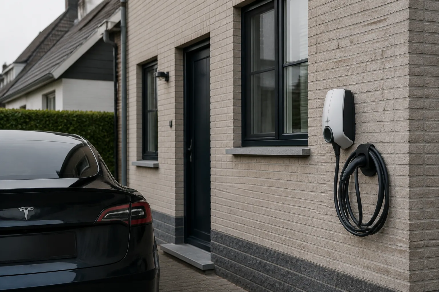 Borne de recharge voiture électrique, Volteo